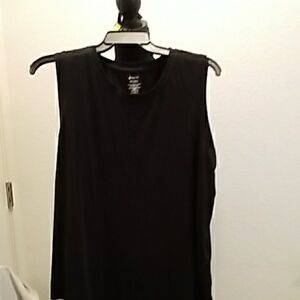 Black Sleeveless Top